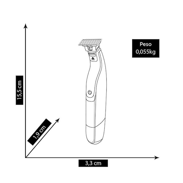 OneBlade Philips – QP1424/10
