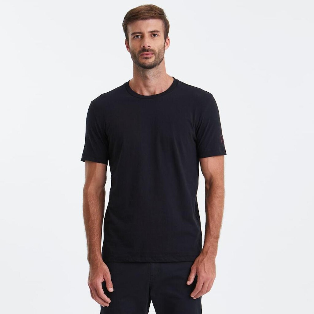 Original Penguin Camiseta Preta Original Penguin
