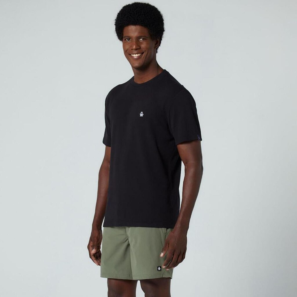 Original Penguin Camiseta Preta Original Penguin