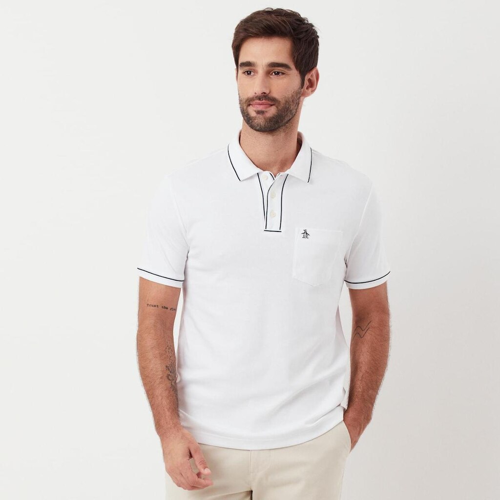Original Penguin Polo 3D Earl Branca Original Penguin
