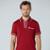 Original Penguin Polo Interloque Ponto Vermelha Original Penguin - Vermelho