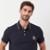 Original Penguin Polo Piquet Mega Patch Marinho Original Penguin - Marinho
