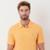 Original Penguin Polo Piquet Patch Laranja Original Penguin - Laranja