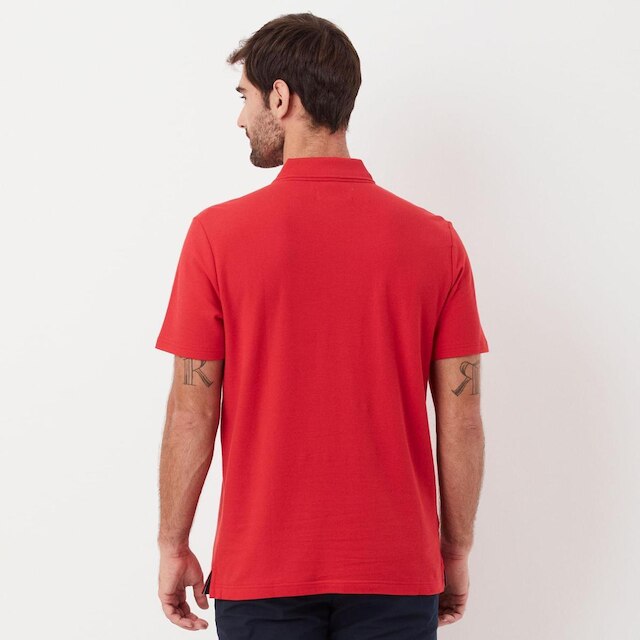 Original Penguin Polo Piquet Patch Laranja Original Penguin