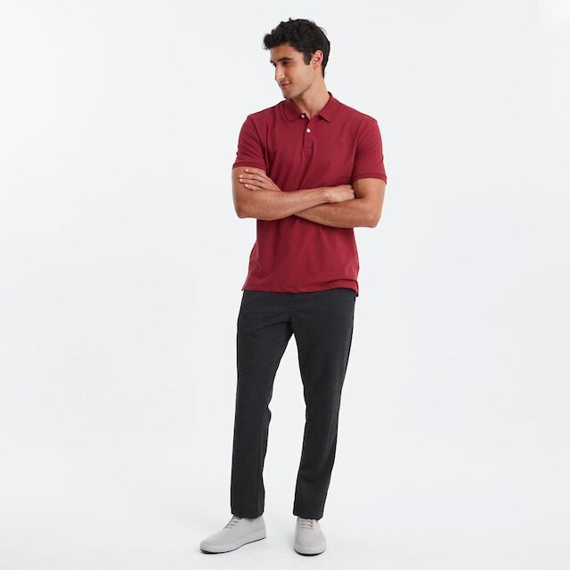 Original Penguin Polo Piquet Pima Magenta Original Penguin