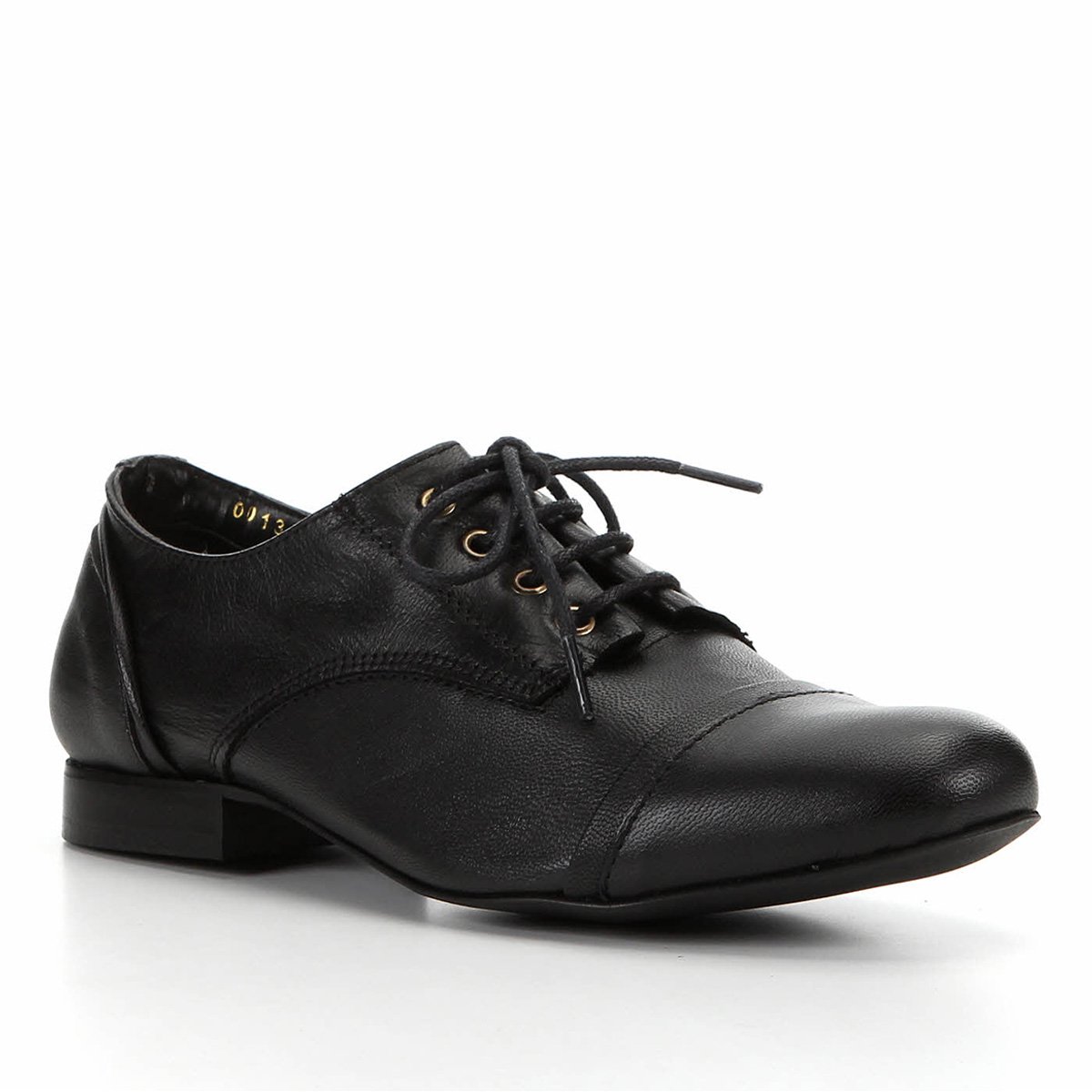 Oxford Couro Shoestock Basic Confort Feminina - Preto Menor preço em Oxford Couro Shoestock Basic Confort Feminina - Preto