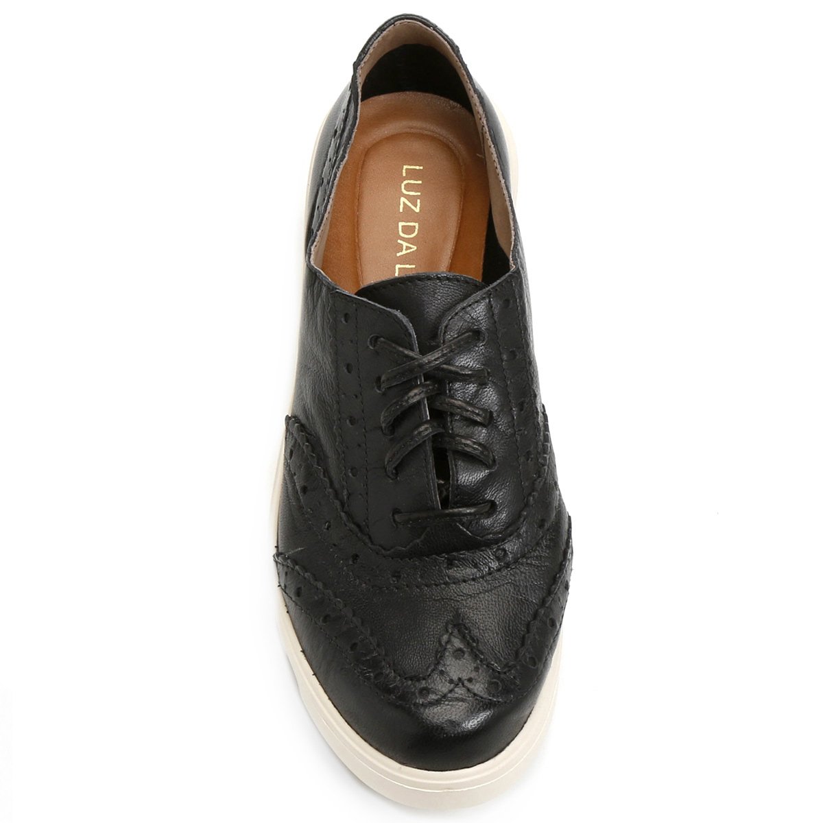 sapato oxford feminino luz da lua