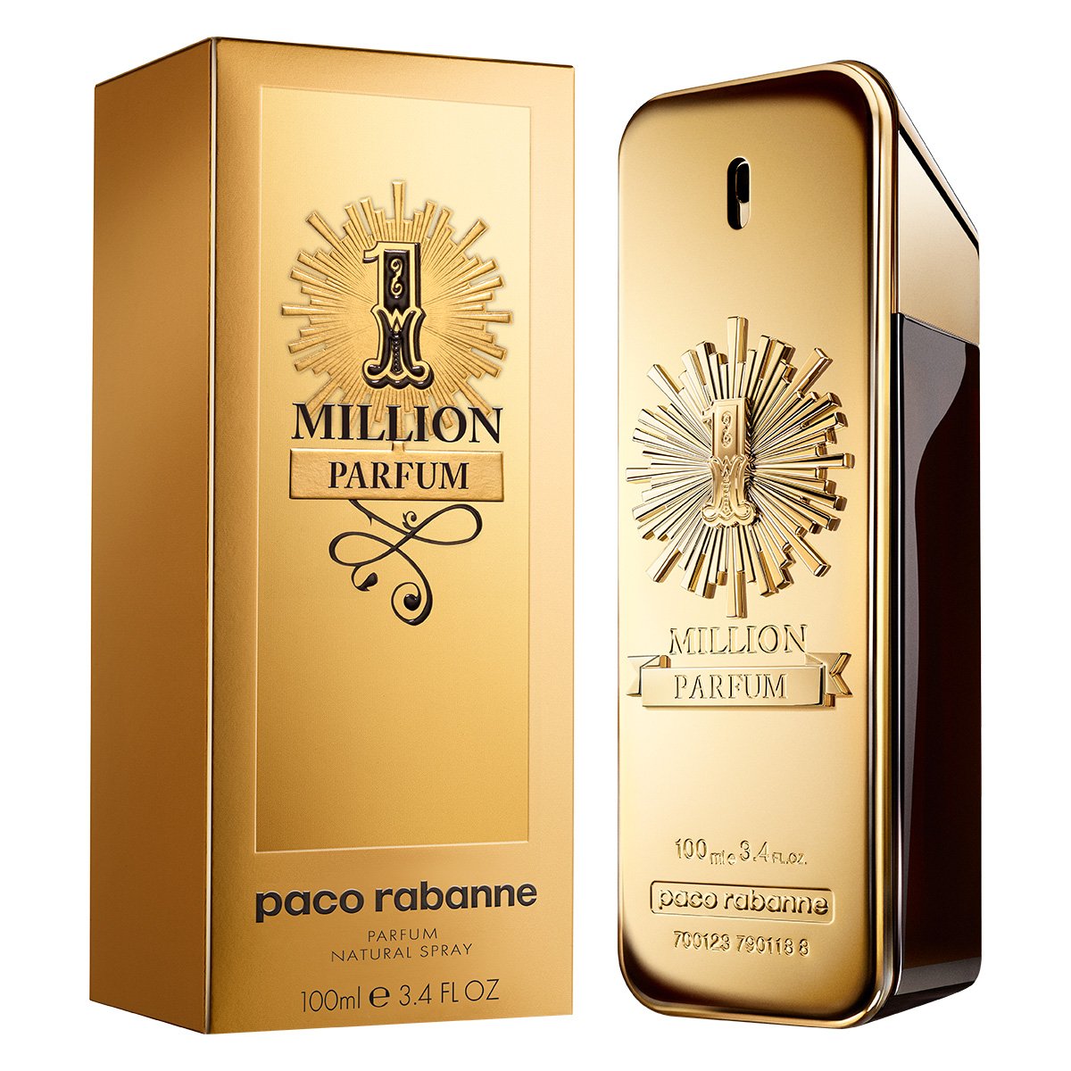 Paco Rabanne 1 Million Parfum Eau De Parfum Masculino 100ml Menor preço em Paco Rabanne 1 Million Parfum Eau De Parfum Masculino 100ml