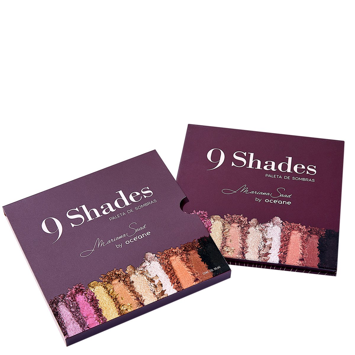 Paleta de Sombra Océane 9 Shades Mariana Saad Menor preço em Paleta de Sombra Océane 9 Shades Mariana Saad