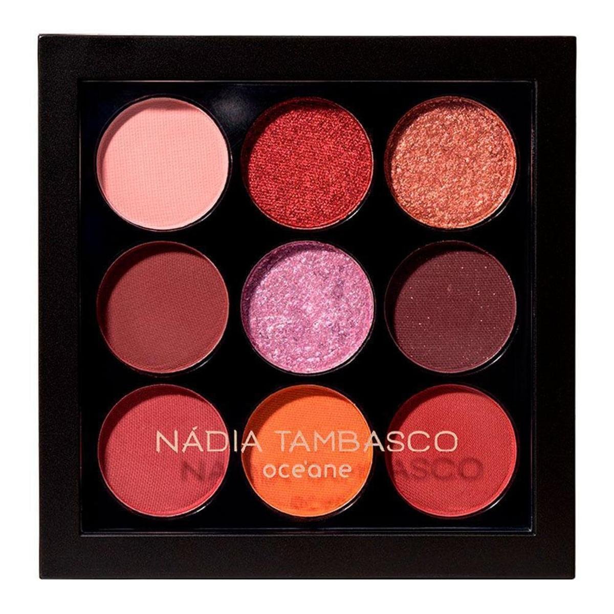 Paleta de Sombras Nádia Tambasco by Océane – To Go Fire Menor preço em Paleta de Sombras Nádia Tambasco by Océane – To Go Fire