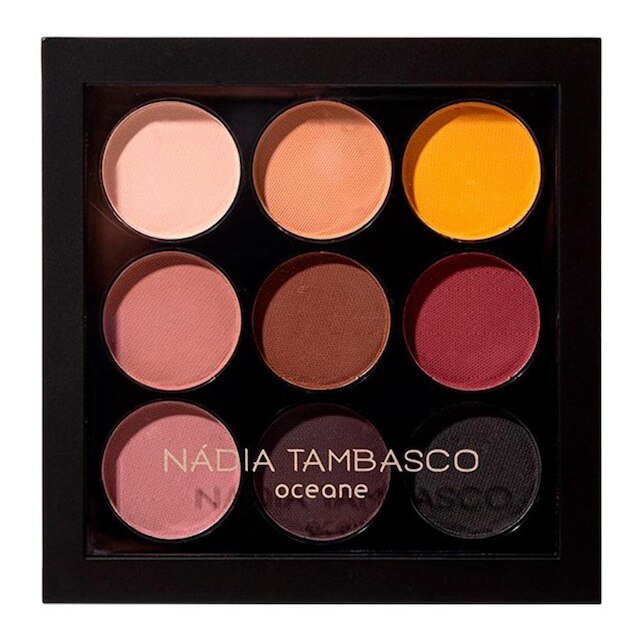 Paleta de Sombras Nádia Tambasco by Océane – To Go Matte
