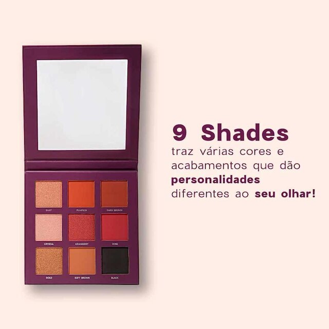Paleta de Sombras Océane - 9 shades 1Un