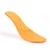 Palmilha Anatômica Gel PU Macio Masculino Confortável Bota Coturno Tênis - Laranja