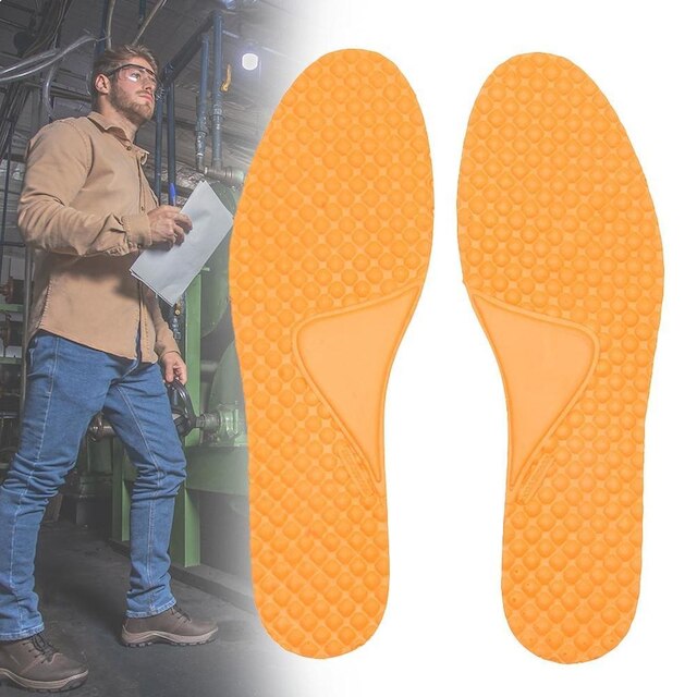 Palmilha Anatômica Gel PU Macio Masculino Confortável Bota Coturno Tênis