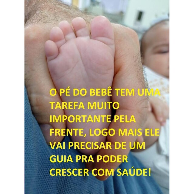 Palmilha Ortopédica infantil pé Neutro