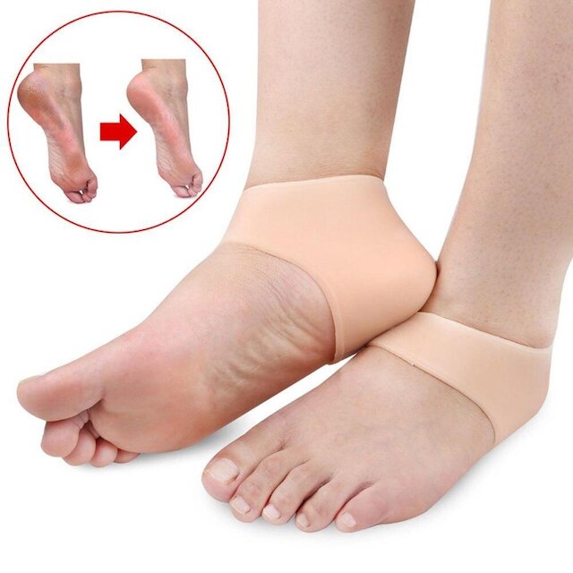 Palmilha Silicone 1 Par Ortopédica dor no calcanhar calcanheira