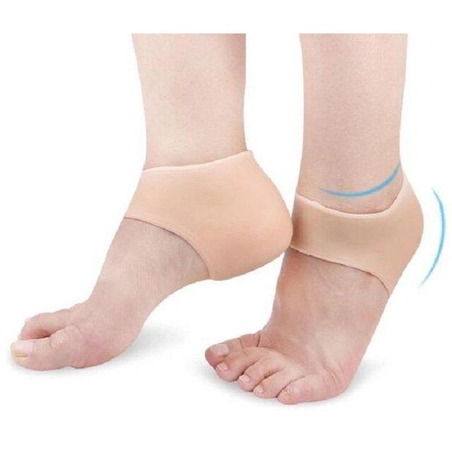 Palmilha Silicone 1 Par Ortopédica dor no calcanhar calcanheira