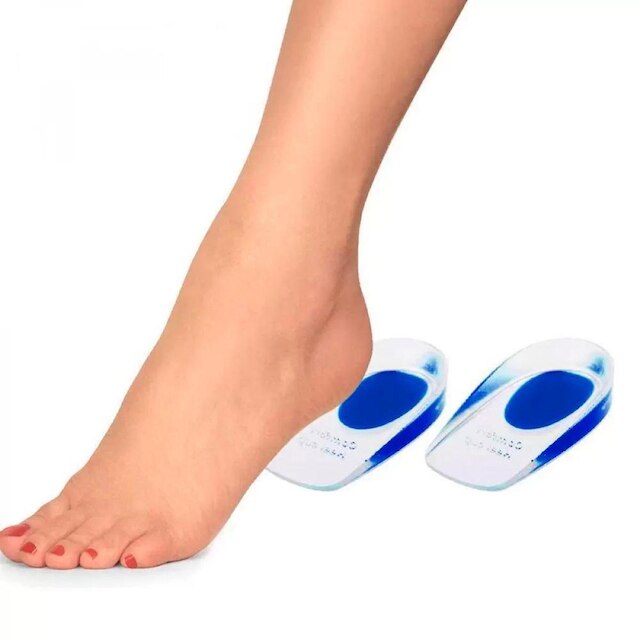 PALMILHA SILICONE GEL ORTOPÉDICA CALCANHAR CALCANHEIRA