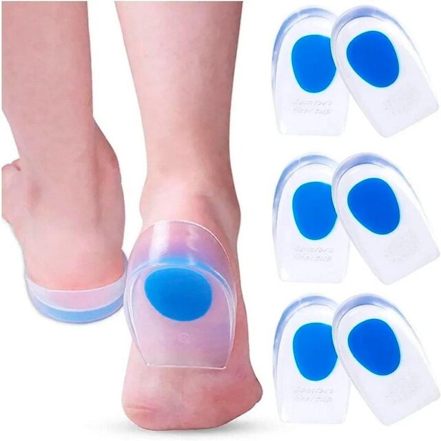 PALMILHA SILICONE GEL ORTOPÉDICA CALCANHAR CALCANHEIRA