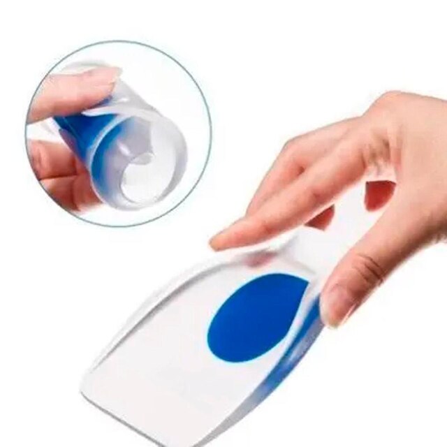 PALMILHA SILICONE GEL ORTOPÉDICA CALCANHAR CALCANHEIRA