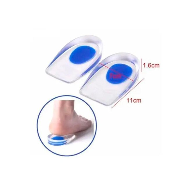 PALMILHA SILICONE GEL ORTOPÉDICA CALCANHAR CALCANHEIRA