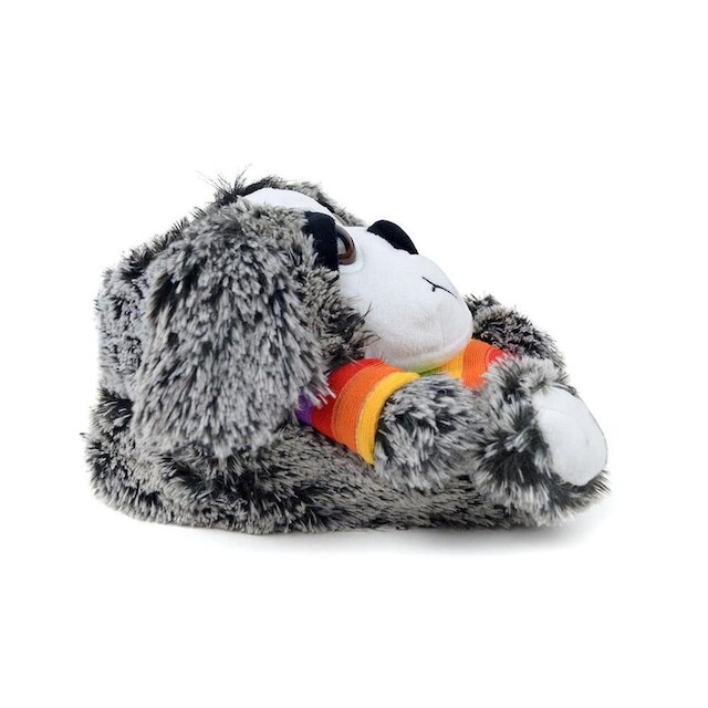 Pantufa Adulto Europa Dog Top Cinza - 753