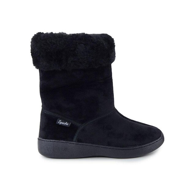 Pantufa Bota Specht Feminina Plush Preto - 507