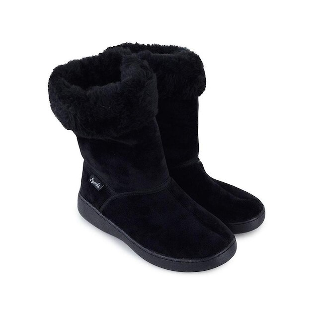 Pantufa Bota Specht Feminina Plush Preto - 507