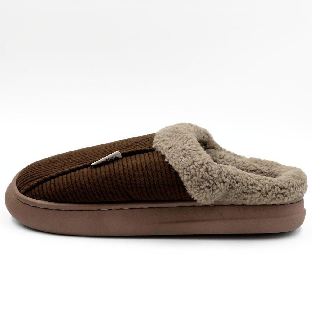 Pantufa Europa Filipe II Veludo Cotelê com Sherpa Masculina