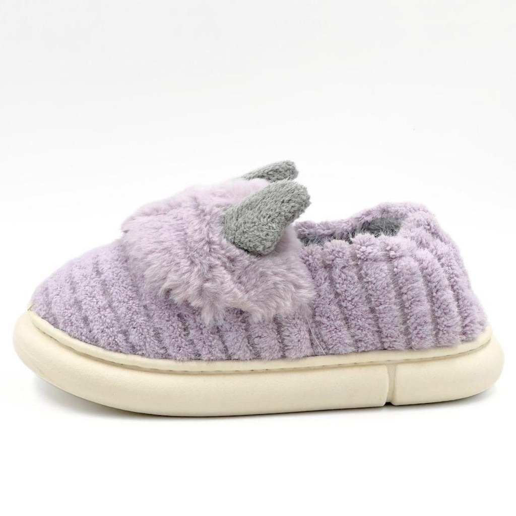 Pantufa Europa Zita Fechada Peluciada Feminina