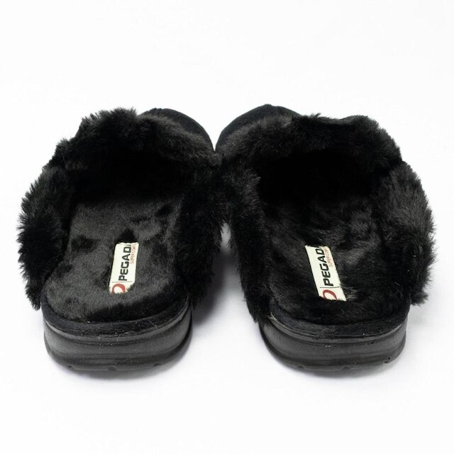 Pantufa Feminina Pegada Tecido Atoalhado Com Forro 266005