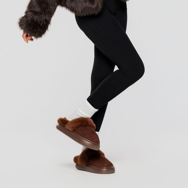 Pantufa Flowfa Sarah - MARROM