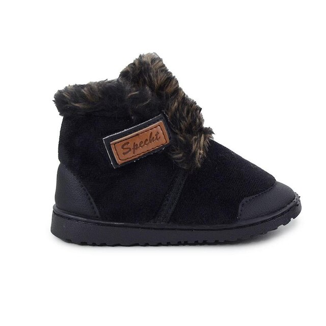 Pantufa Infantil Feminina Specht Plush Preto - 605