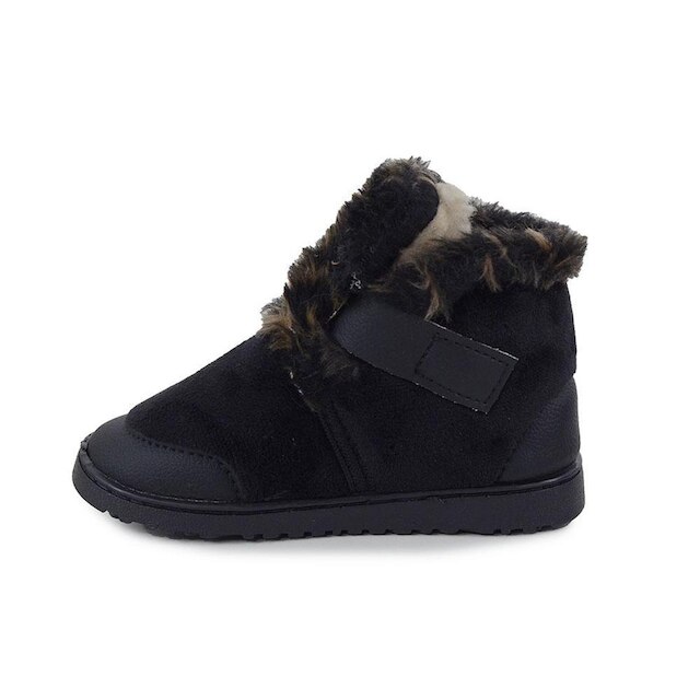 Pantufa Infantil Feminina Specht Plush Preto - 605