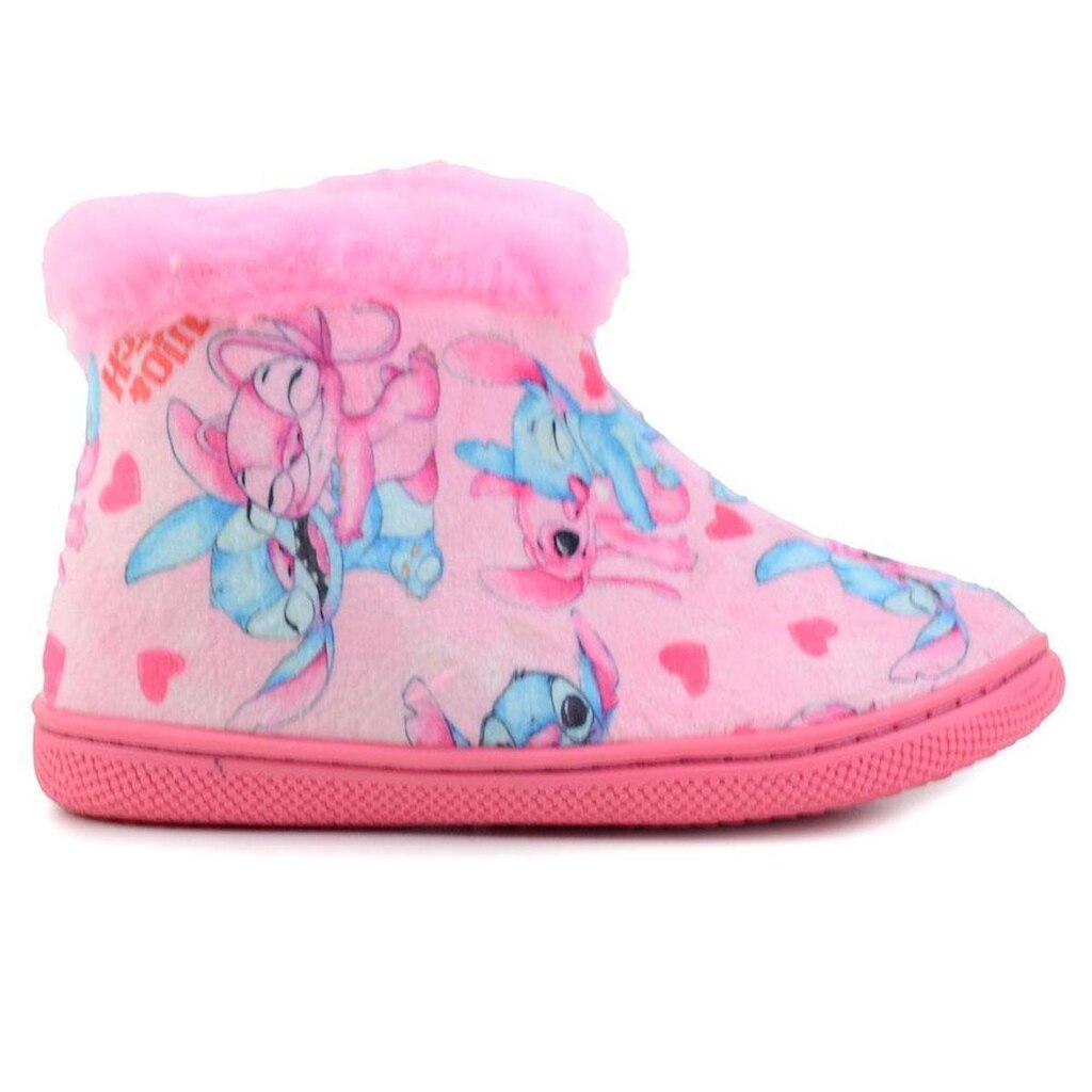 Pantufa Infantil Meninas Specht Stitch Rosa - 86 1026