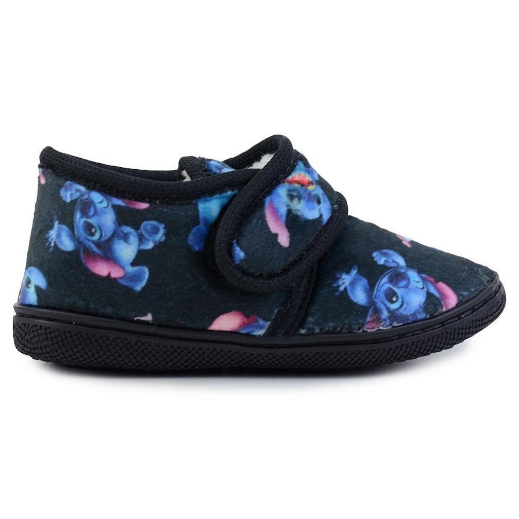 Pantufa Infantil Meninos Specht Stitch Preta - 1036