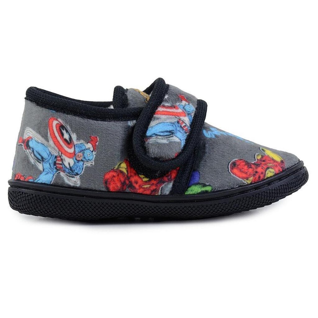 Pantufa Infantil Meninos Specht Super Heróis Cinza - 411036