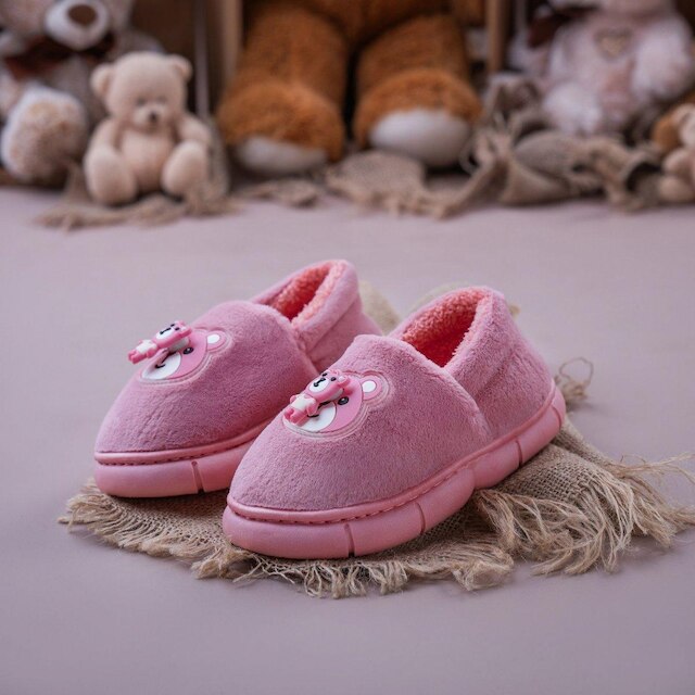 Pantufa Infantil Unissex com Pelo Zariff 803372
