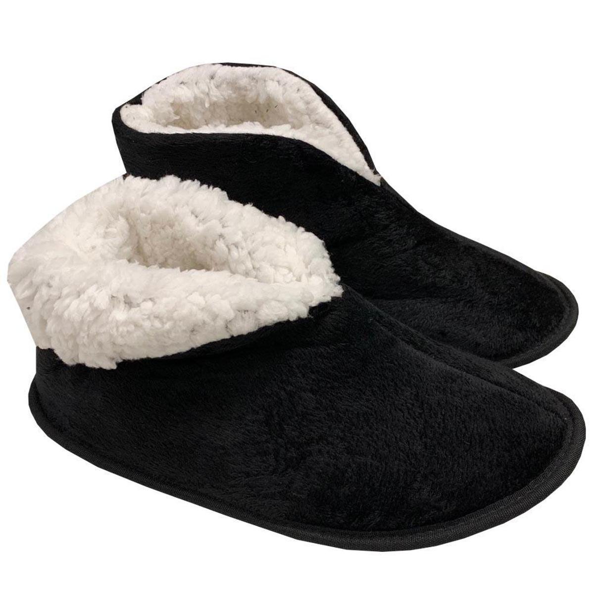Pantufa Ladora Unissex Chinelo de Pelo 11934 - Preto Menor preço em Pantufa Ladora Unissex Chinelo de Pelo 11934 - Preto