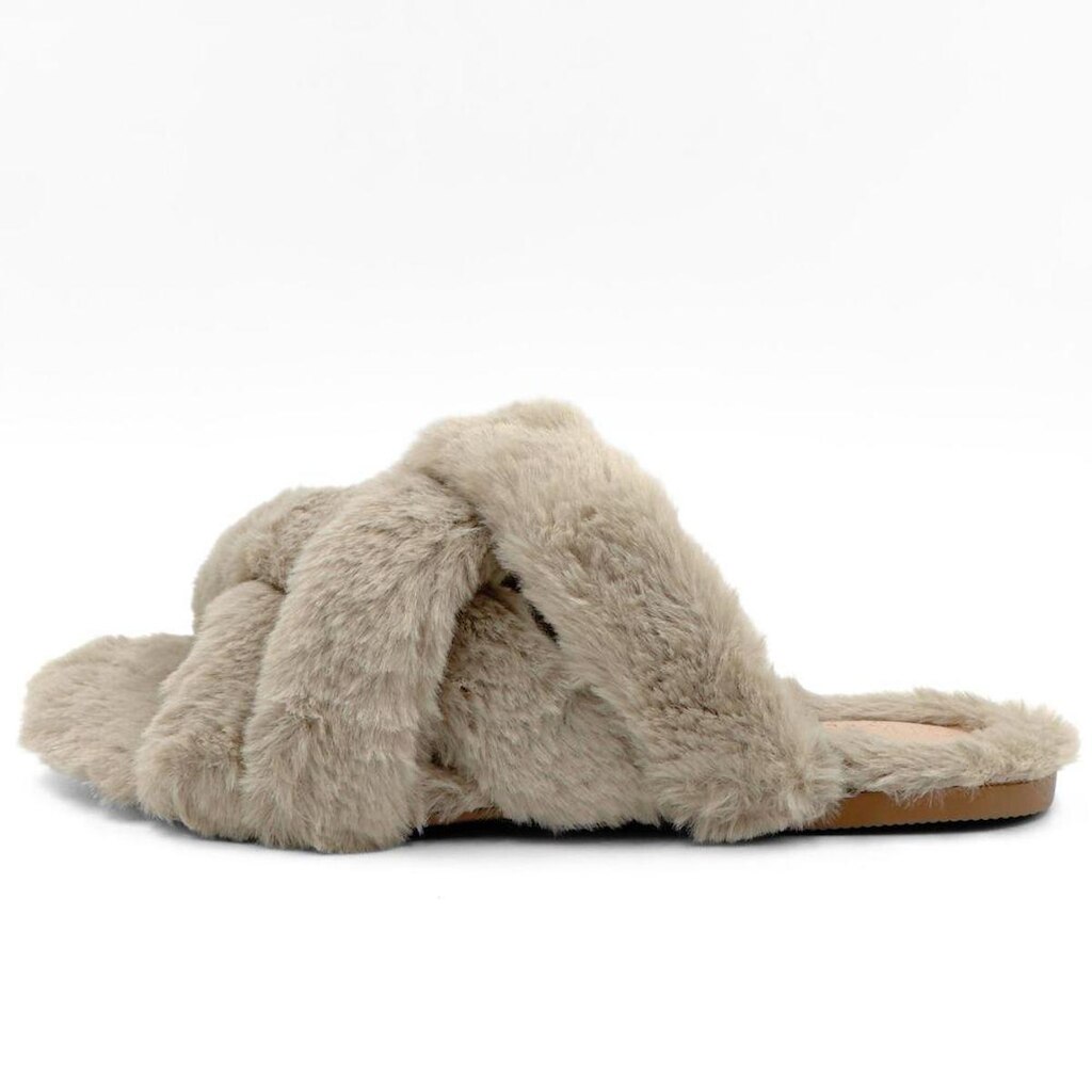 Pantufa Simô Agatha Slide em Pelo Feminina