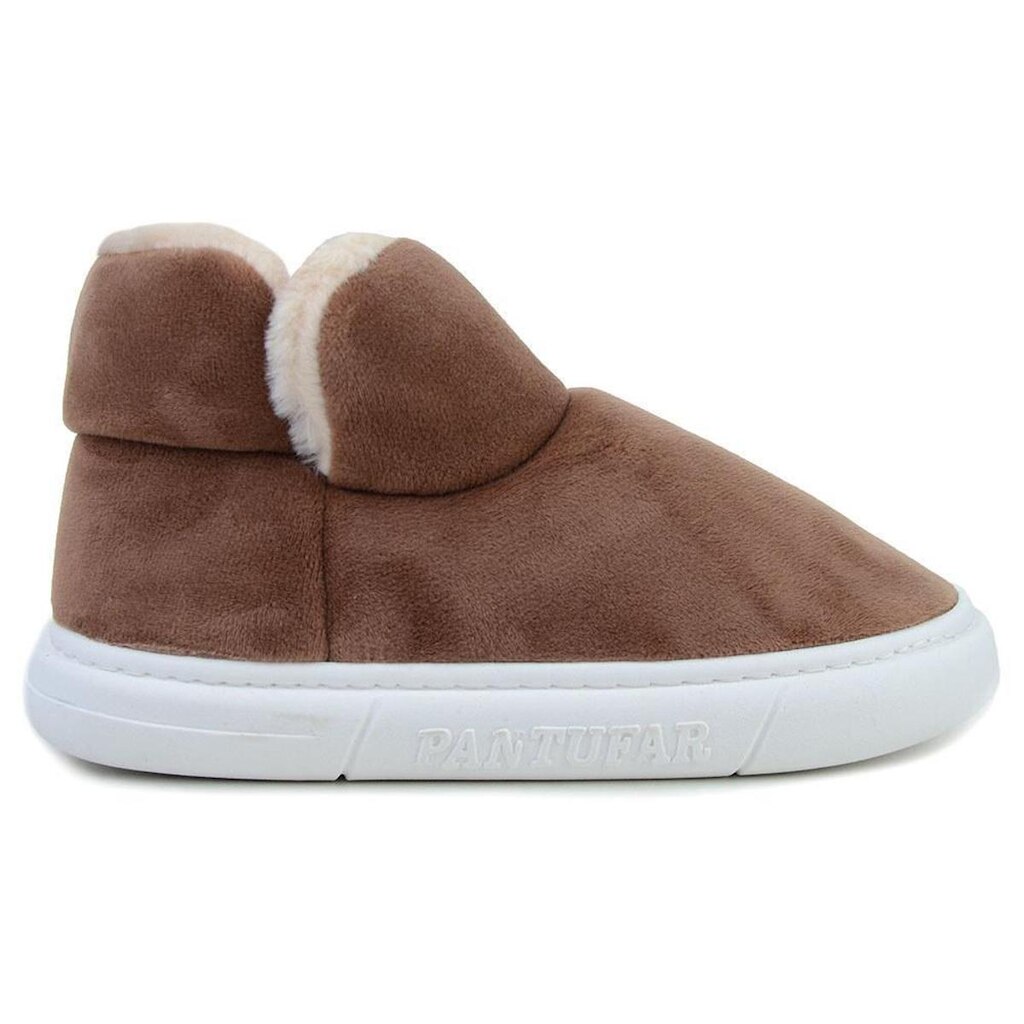 Pantufa Unissex Specht Bota Plush Peluciada Marrom - 801