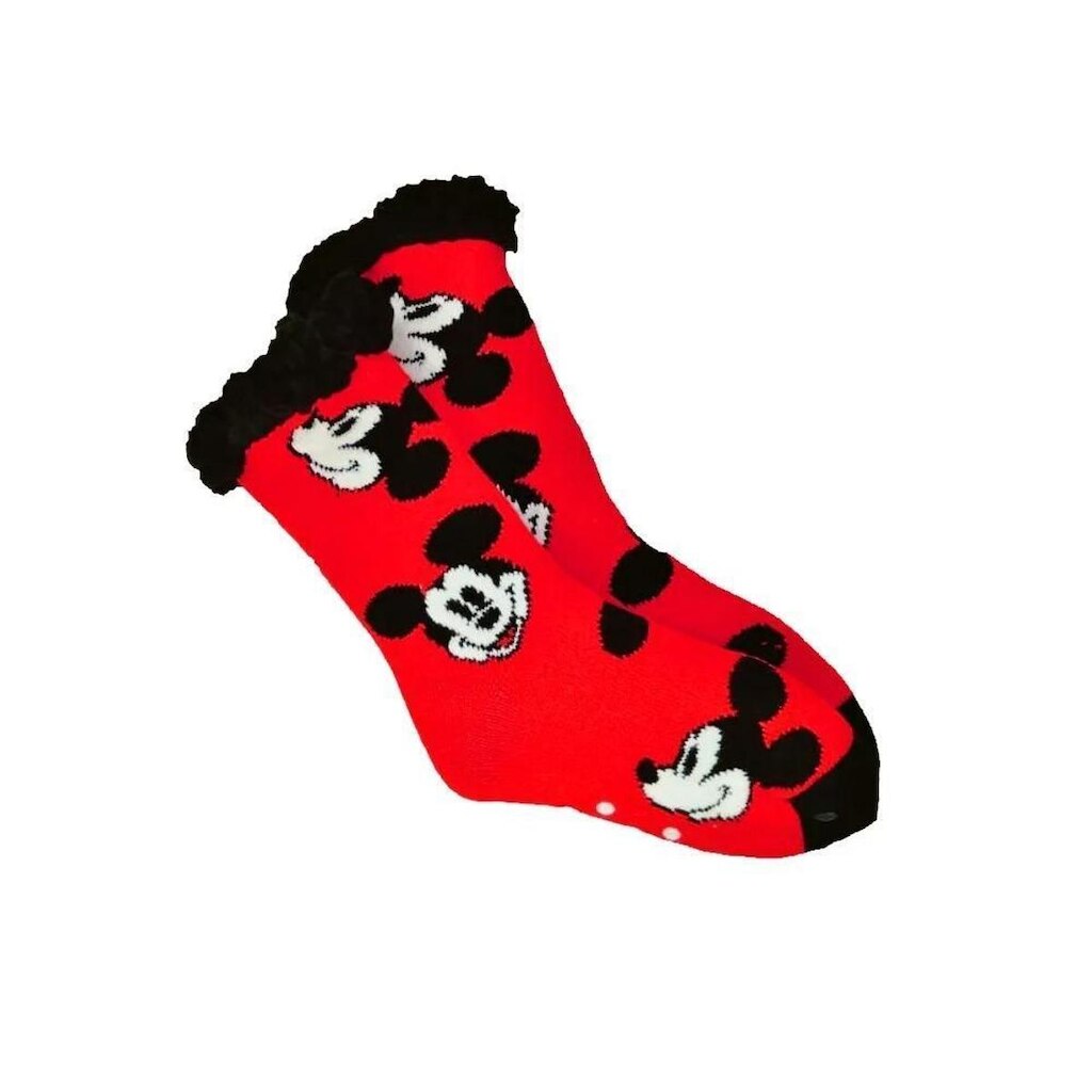 Pantufa Zona Criativa Unissex Cozy Mickey Mouse Pattern 10072447