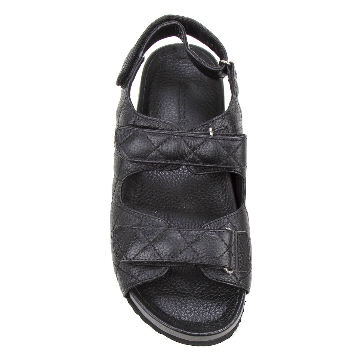 Papete Couro Shoestock Matelassê - Preto | Zattini