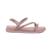 Papete Feminina Com Brilho Strass Casual Confortavel Bk200 - Rosa
