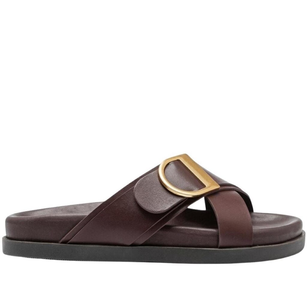 Papete Feminina Iris Easy Democrata 633116 Marrom