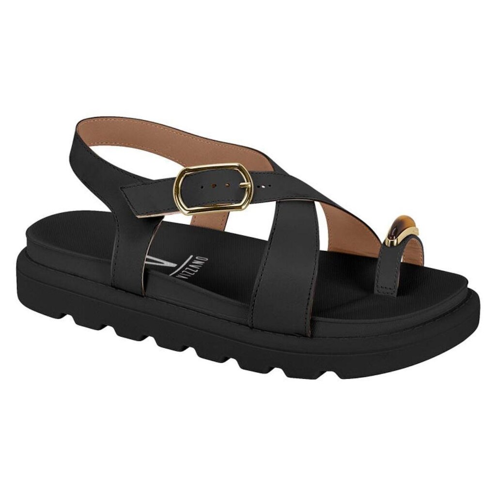 Papete Feminina Vizzano Tratorada Anel Dedo Casual Chique Lançamento Ref: 6510.131