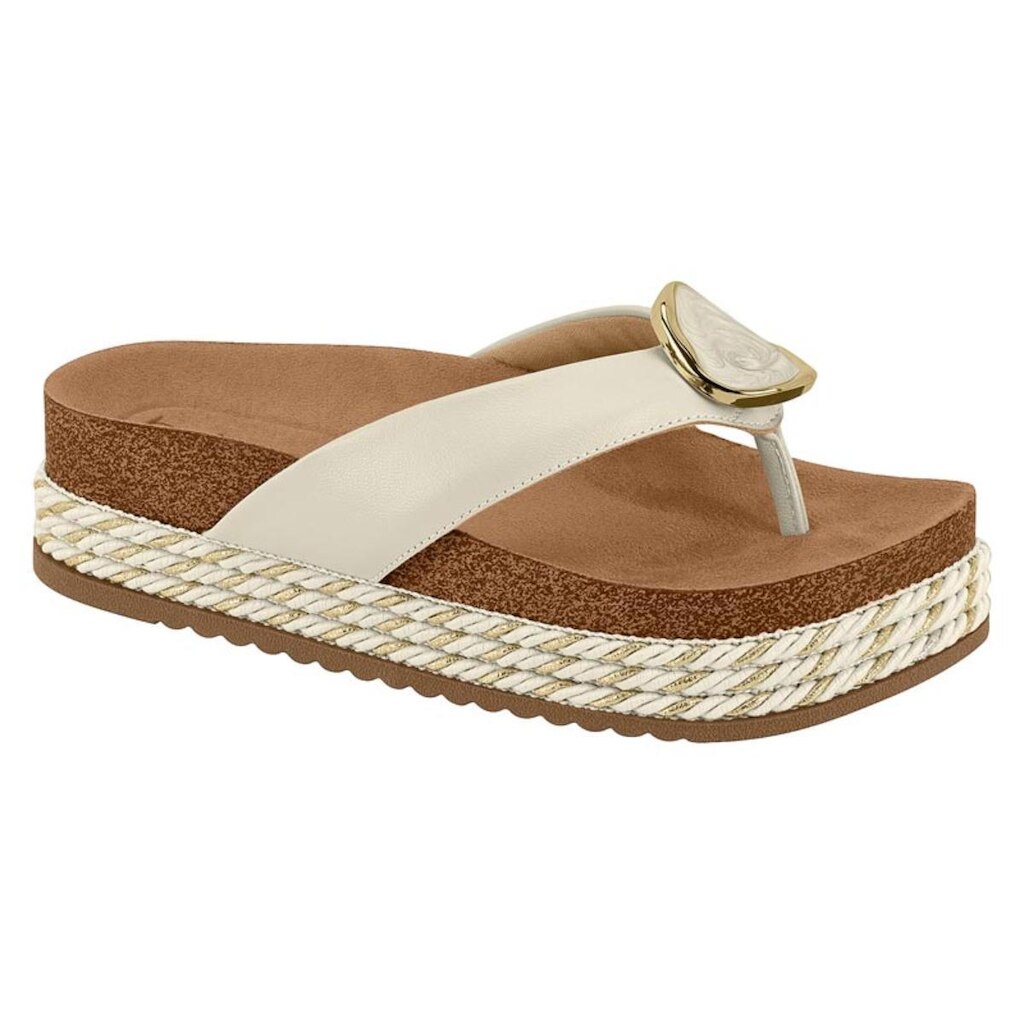 Papete Flatform Beira Rio 8546.216 Branco