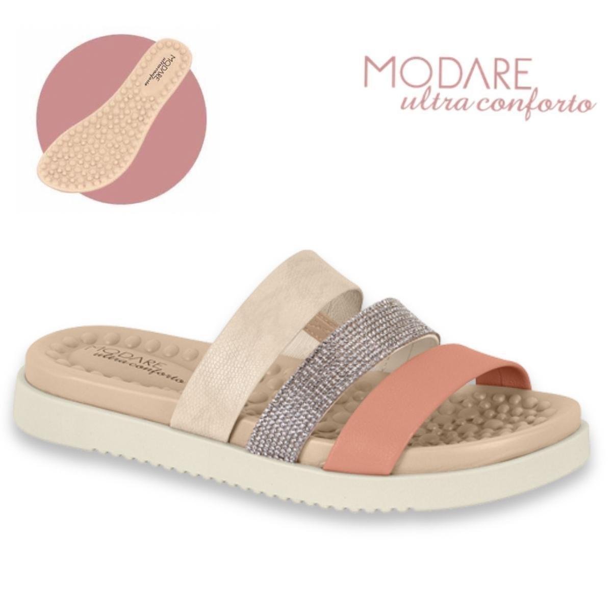 Papete Modare Sandalia Original Rasteira Esporao Fascite Plantar Ortopedica Feminina Rasteirinha Menor preço em Papete Modare Sandalia Original Rasteira Esporao Fascite Plantar Ortopedica Feminina Rasteirinha