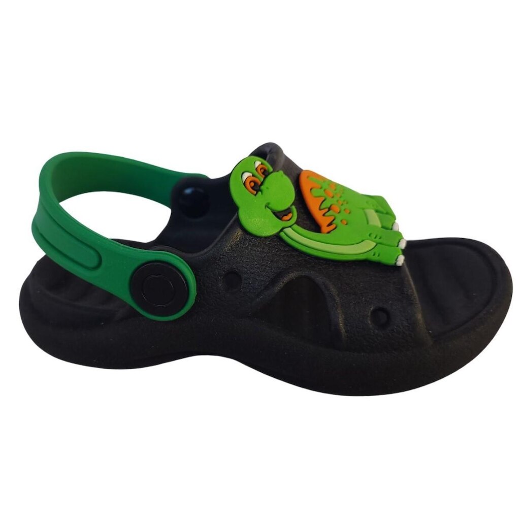 Papete Sandália Infantil Masculino Chinelo Dinossauro Menino Presente Aniversário Escolar