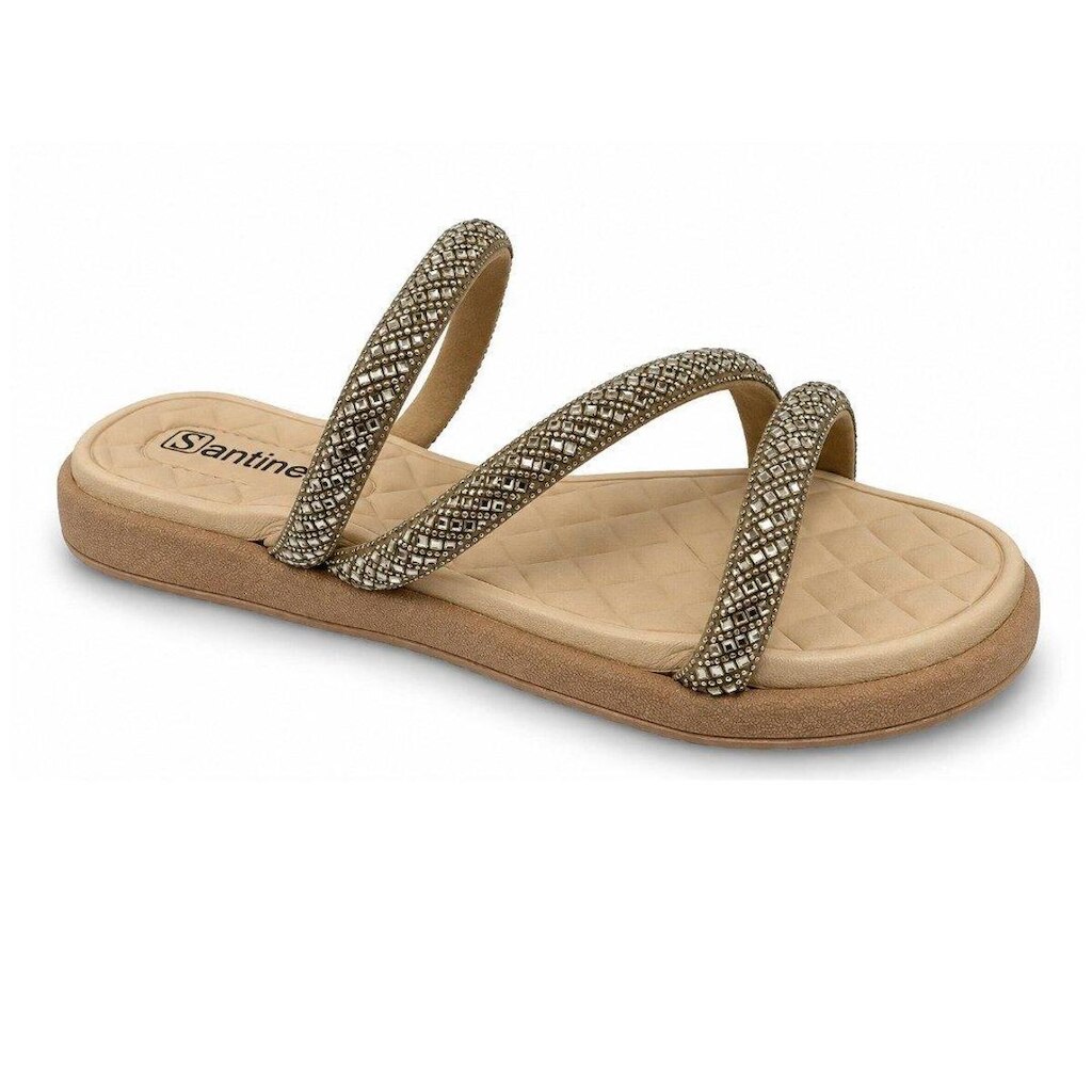 Papete Santinelli Casual Feminina - Bege